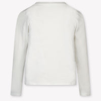 Chloe Kinder Meisjes T-Shirt In Wit