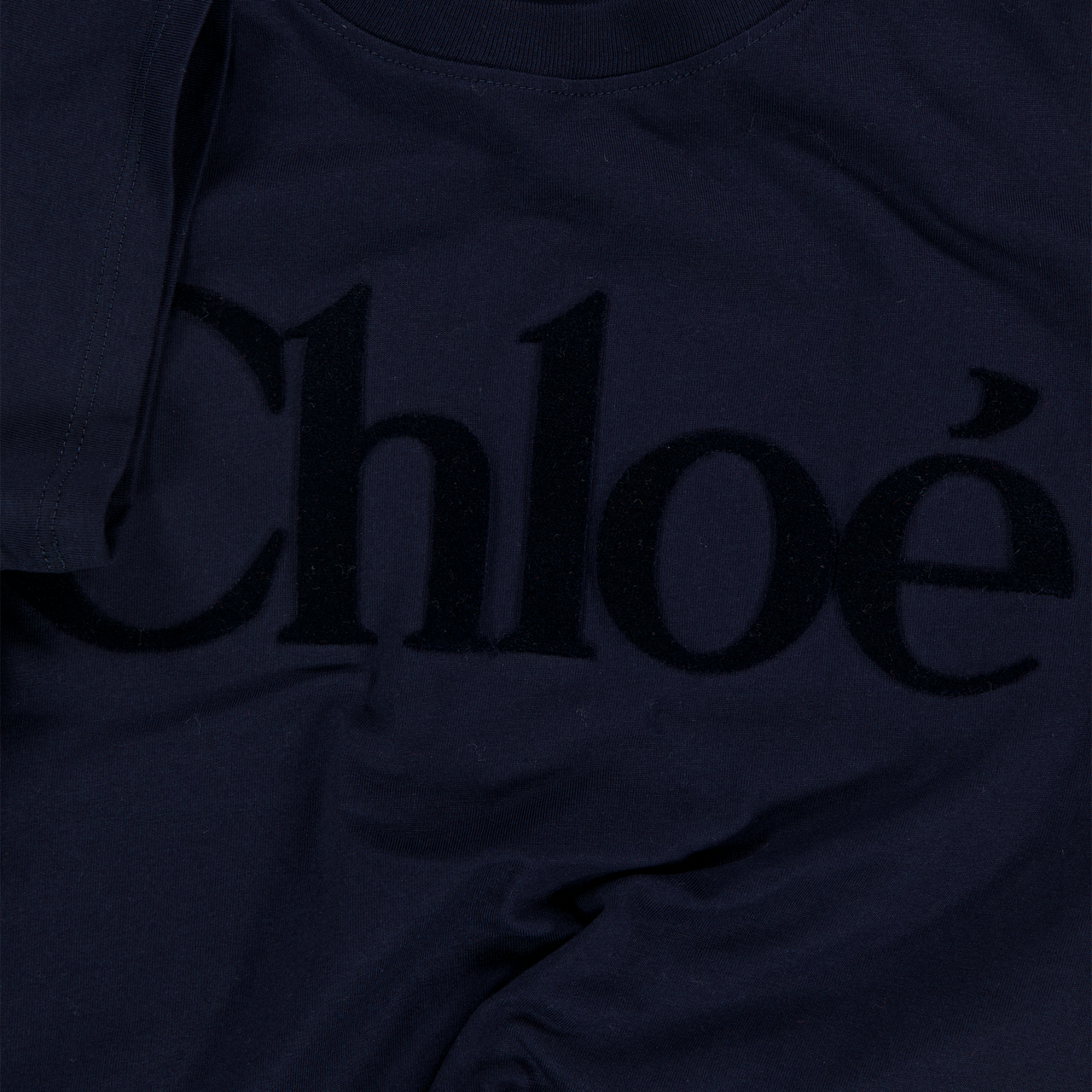 Chloe Kinder Meisjes T-Shirt In Navy
