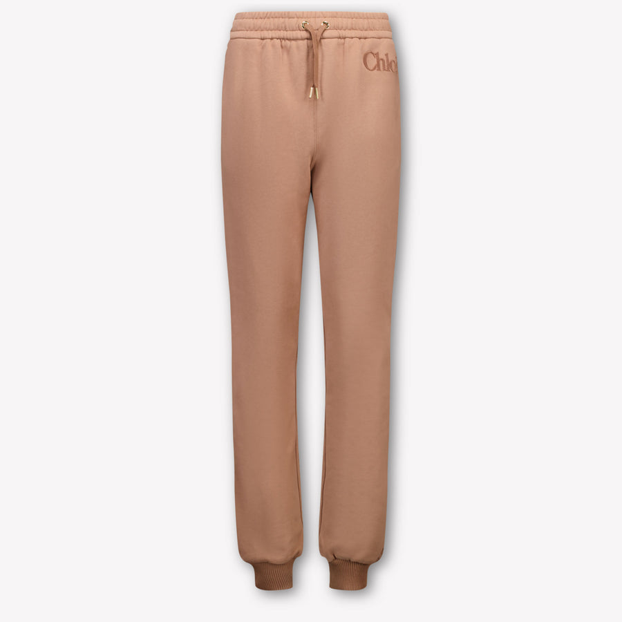Chloe Girls Trouser in Light Brown