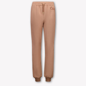 Chloe Kids Girls  Pants Light Brown