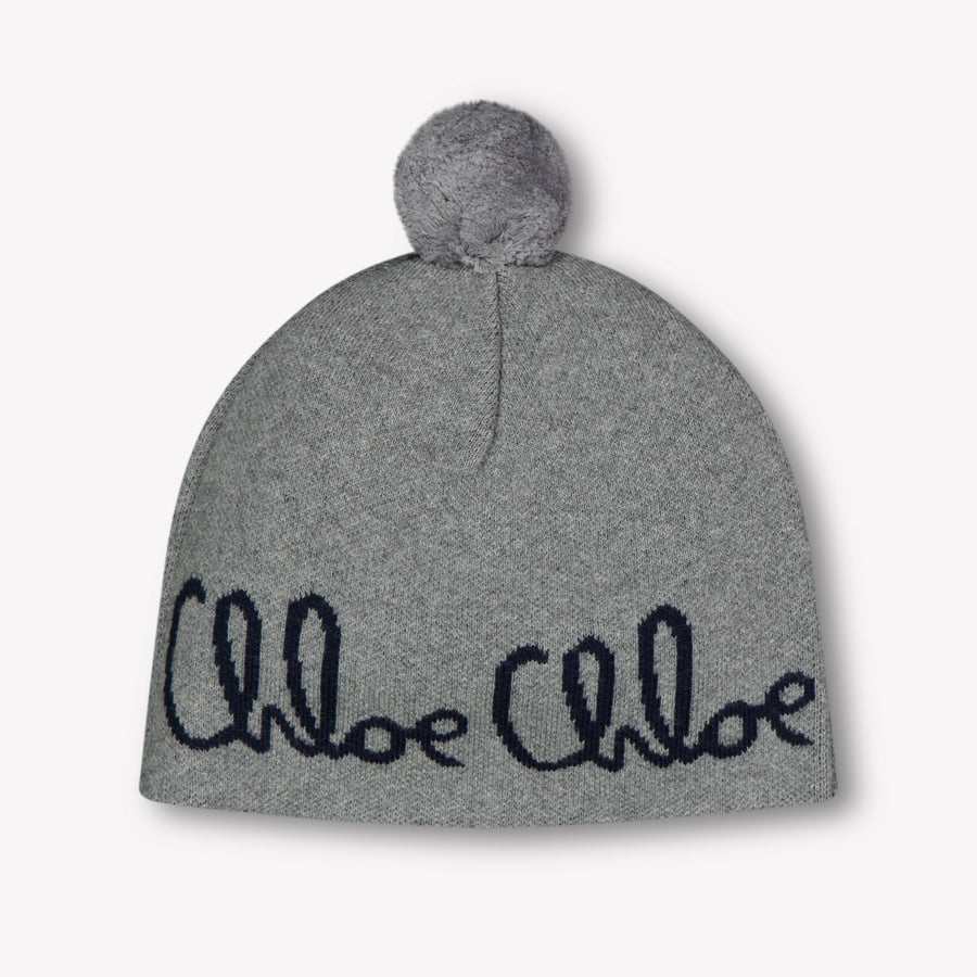 Chloe Kids Girls Hat Gray