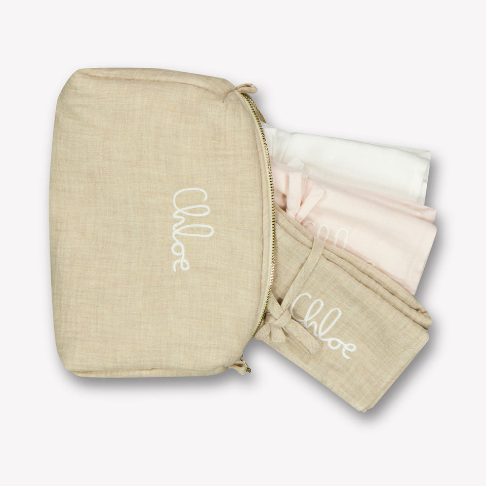 Chloe Baby Meisjes Accessoire In Licht Beige