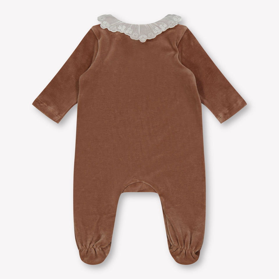 Chloe Baby Meisjes Boxpakje In Licht Bruin