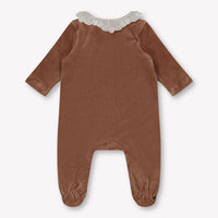 Chloe Baby Girls Playsuit  Light Brown