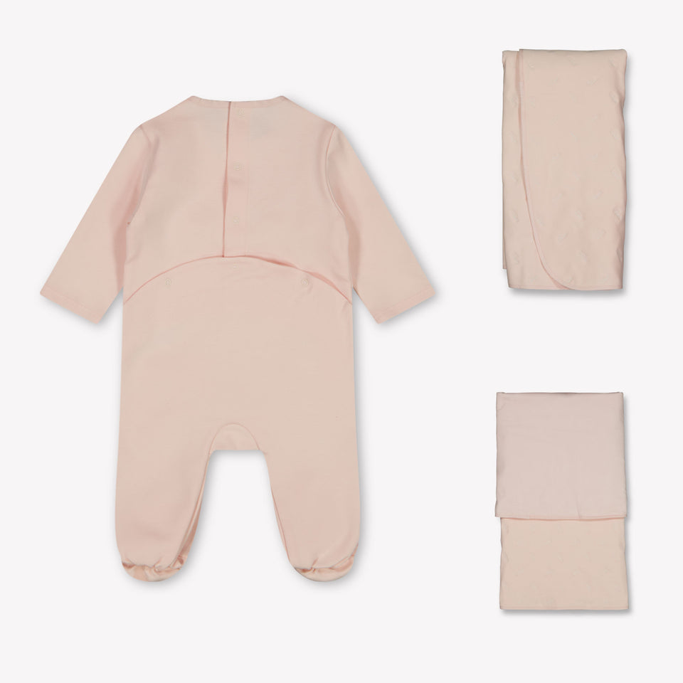 Chloe Baby Girls Playsuit  Light Pink