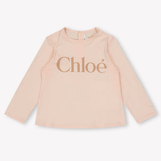 Chloe Baby Meisjes T-Shirt In Licht Roze