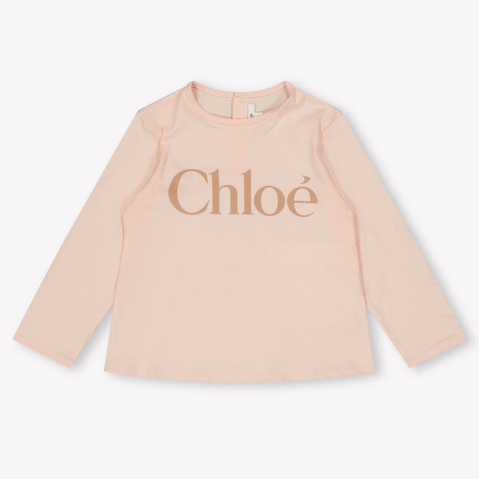 Chloe Baby Meisjes T-Shirt In Licht Roze