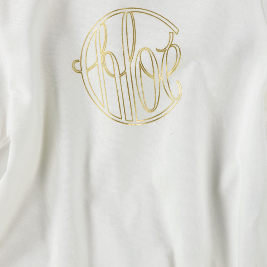 Chloe Baby Girls T-Shirt  Offwhite