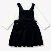 Chloe Baby Girls Set In Navy