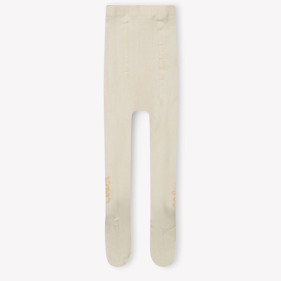 Chloe Baby Girls Tights  Offwhite