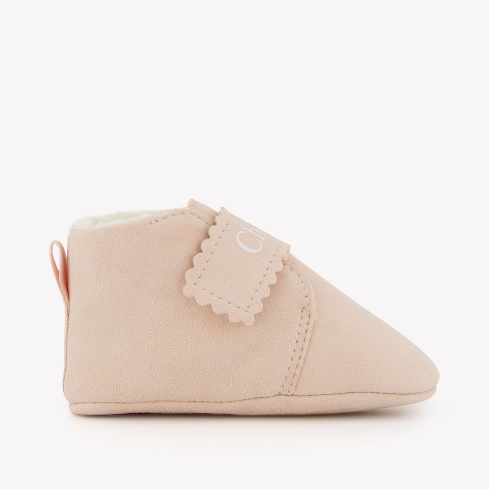 Chloe Baby Girls Shoes  Light Beige