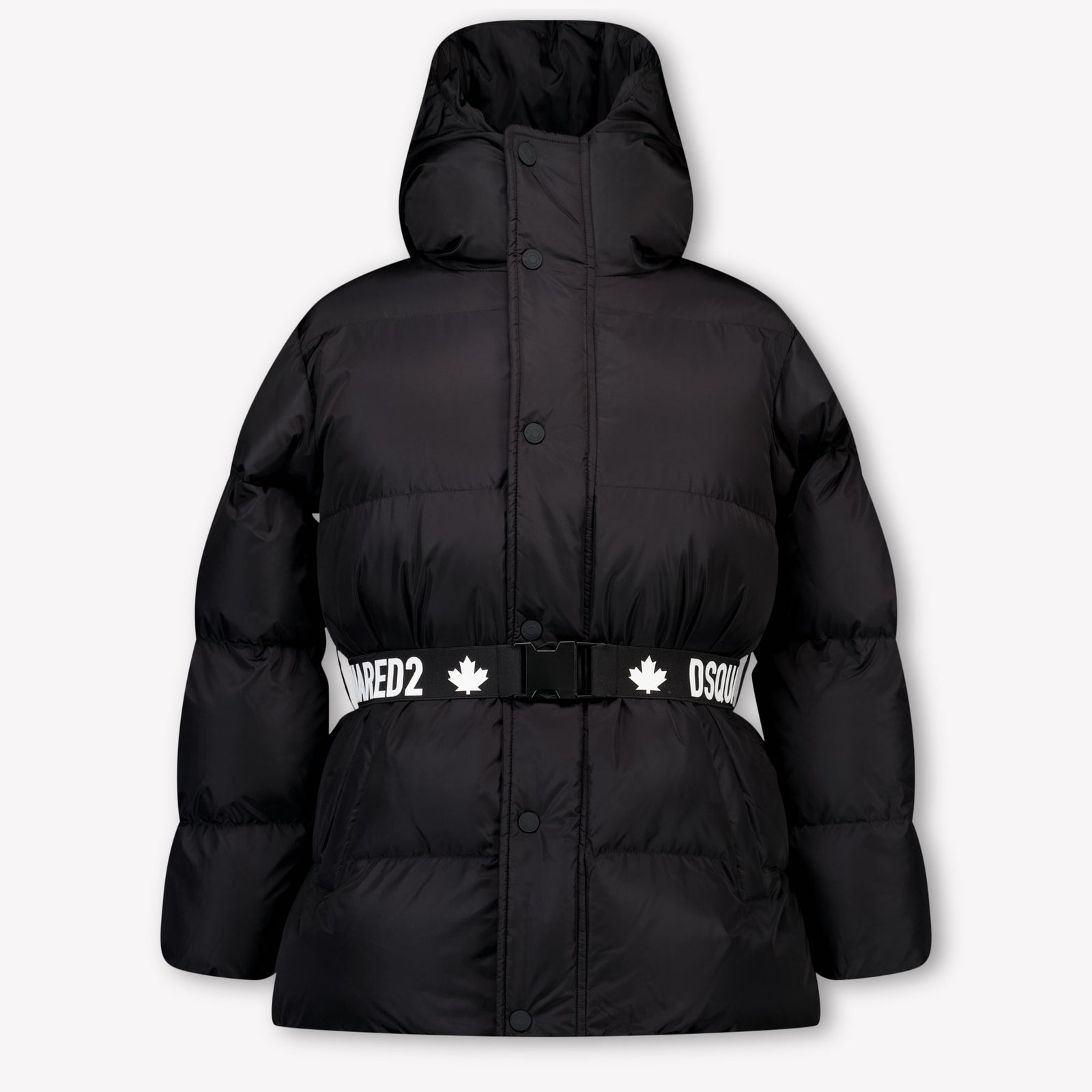 Dsquared2 Kinder Meisjes Winterjas In Zwart