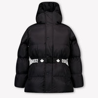Dsquared2 Kids Girls Winter Coat  Black