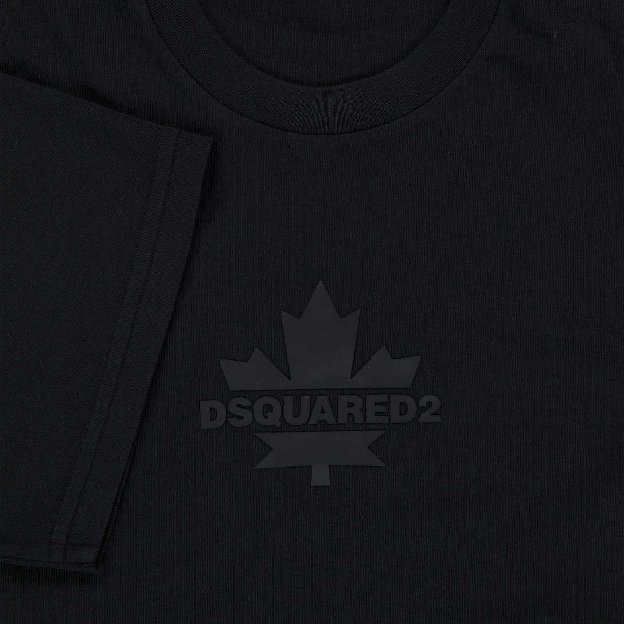Dsquared2 Kids Unisex T-Shirt  Black