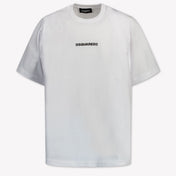 Dsquared2 Kinder Unisex T-Shirt In Wit