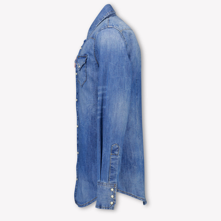 Dsquared2 Kids Unisex Blouse  Blue