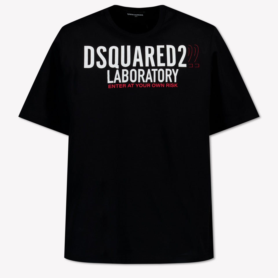 Dsquared2 Kids Unisex T-Shirt  Black