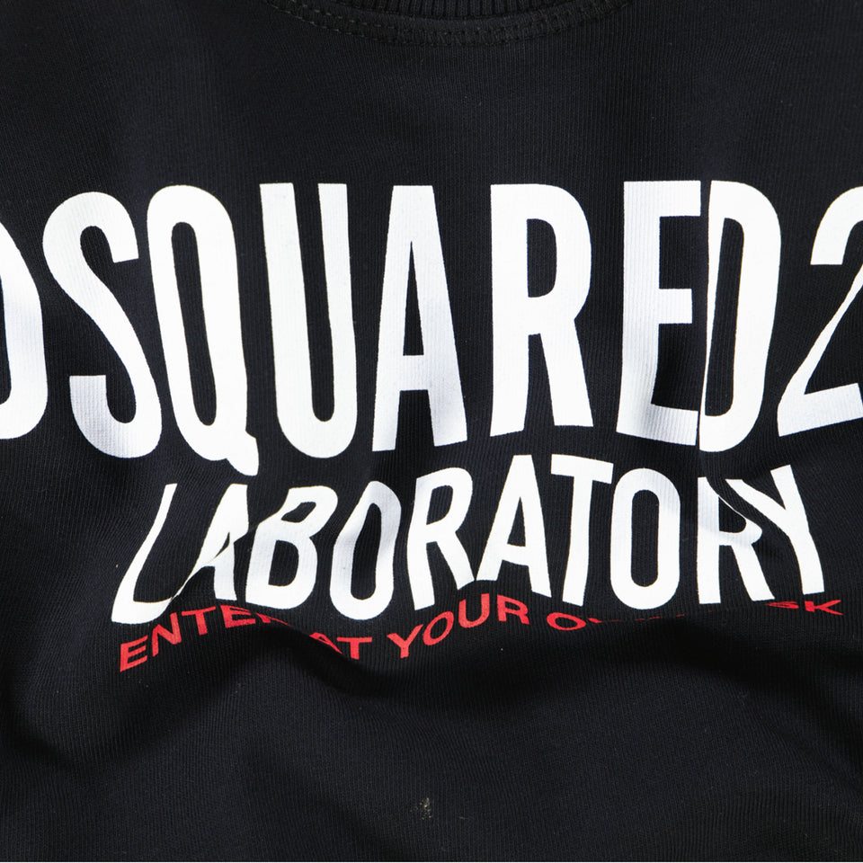 Dsquared2 Kids Unisex Sweater  Black