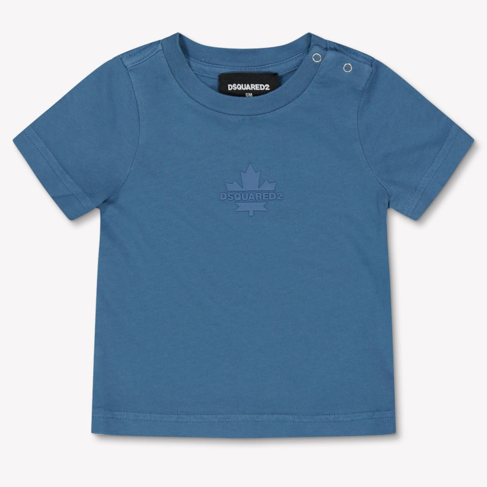 Dsquared2 Baby Jongens T-Shirt In Blauw