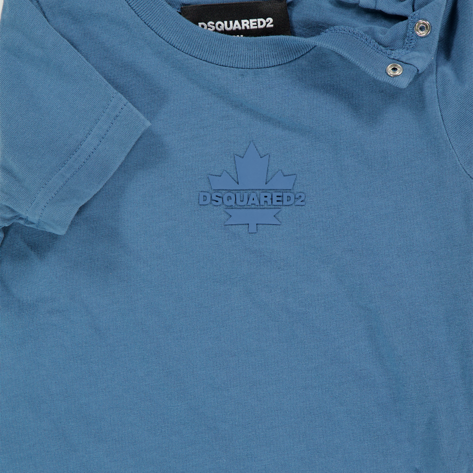 Dsquared2 Baby Jongens T-Shirt In Blauw