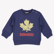 Dsquared2 Baby Jongens Trui In Blauw