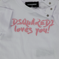Dsquared2 Baby Girls T-Shirt  White