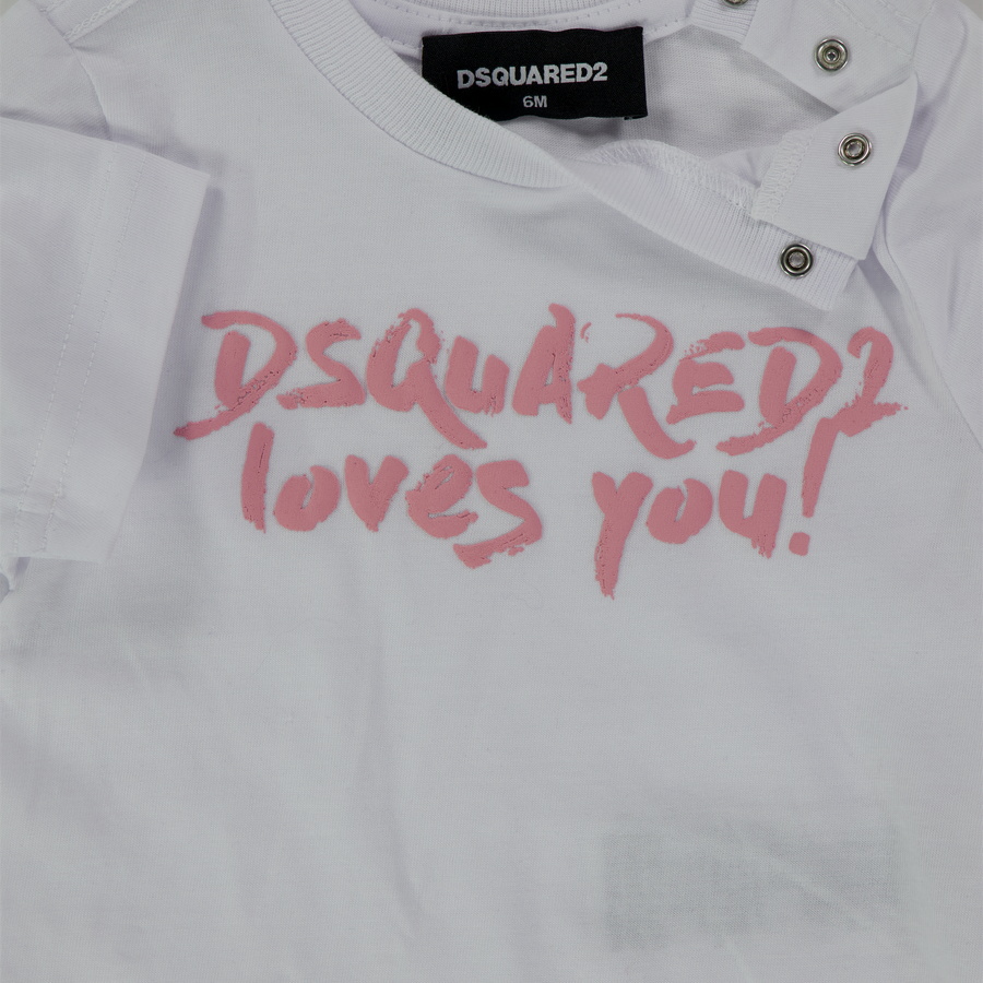Dsquared2 Baby Girls T-Shirt  White