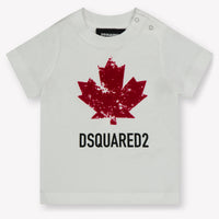 Dsquared2 Baby Unisex T-Shirt In Wit
