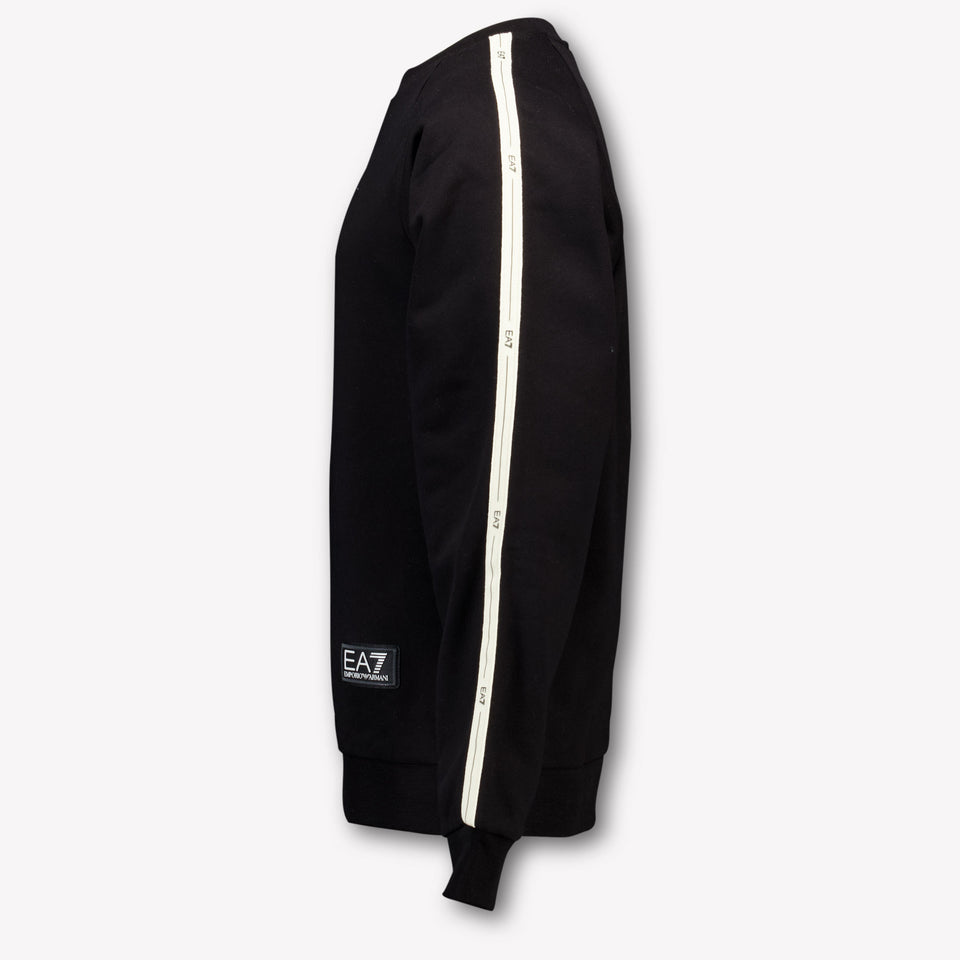 EA7 Kinder Jongens Trui In Zwart