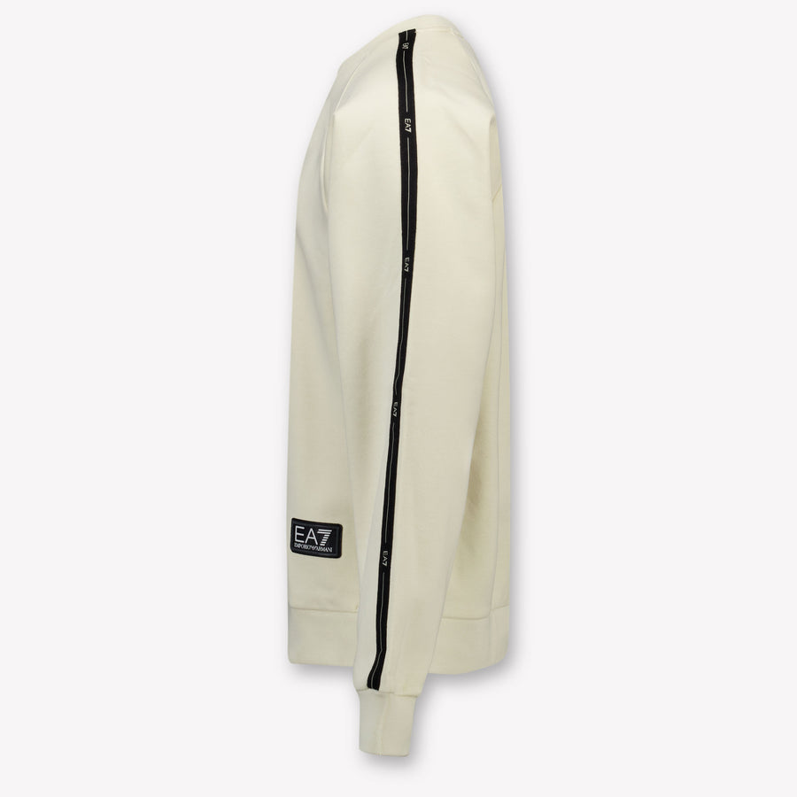 EA7 Kinder Jongens Trui In Off White