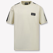 EA7 Kids Boys T-Shirt  Offwhite