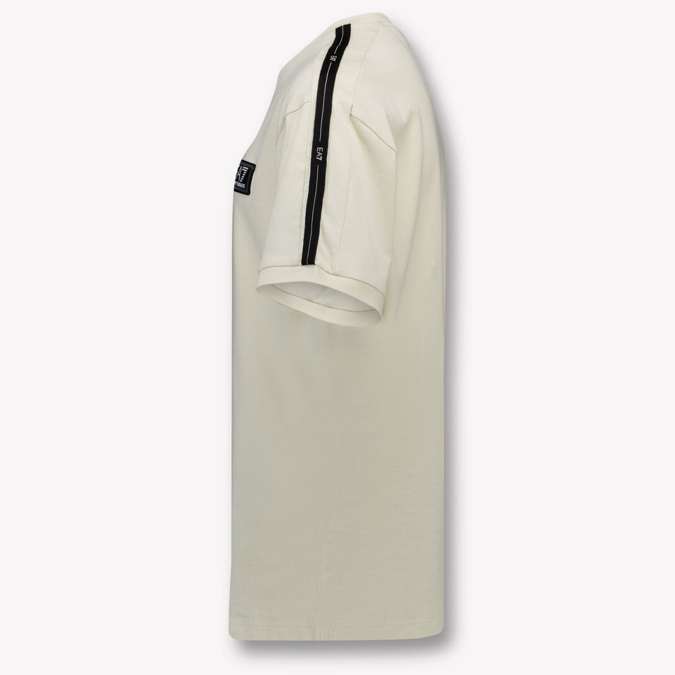 EA7 Kids Boys T-Shirt  Offwhite