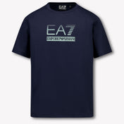 EA7 Kids Boys T-Shirt  Navy