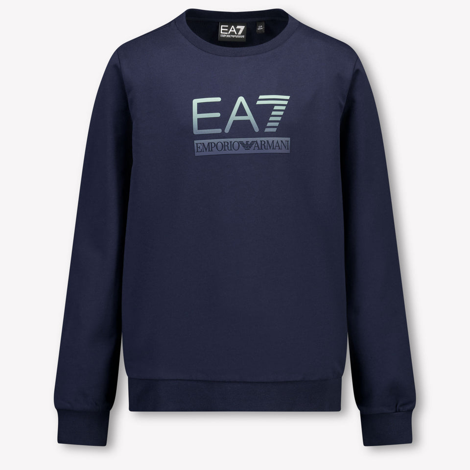 EA7 Kinder Jongens Trui In Navy