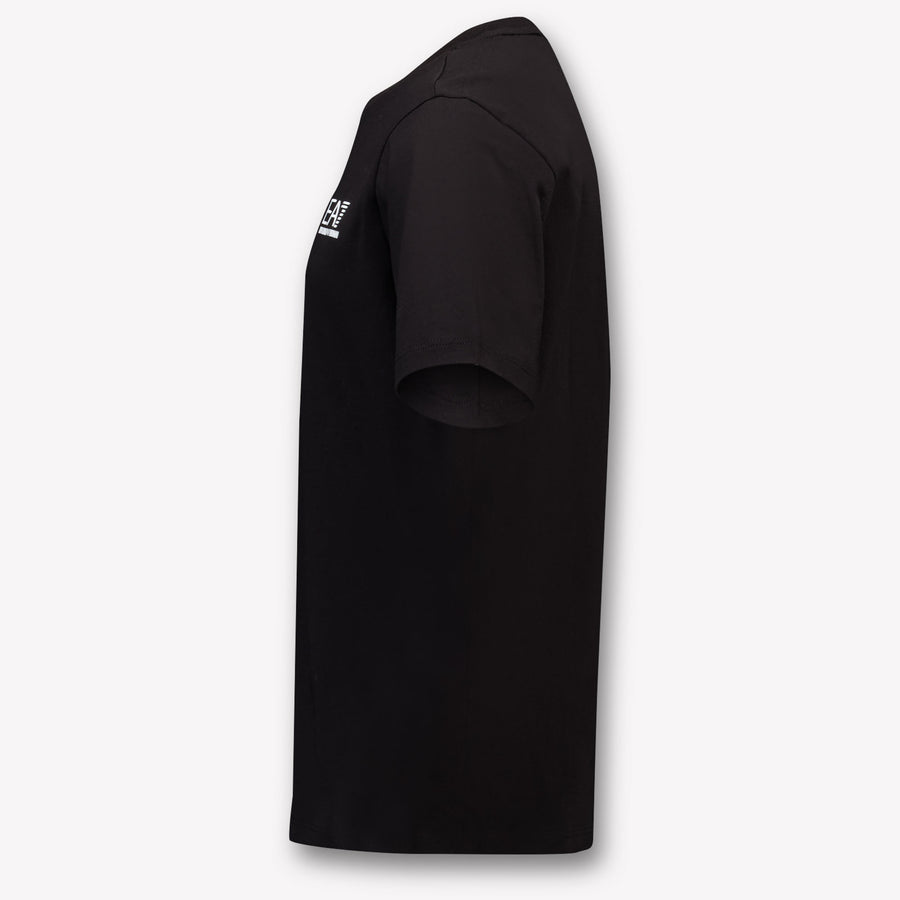 EA7 Kinder Jongens T-Shirt In Zwart