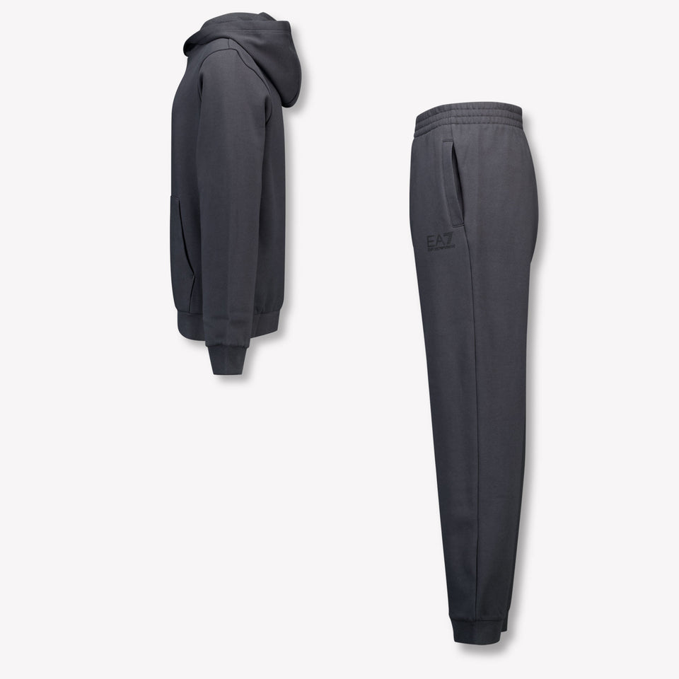 EA7 Kinder Jongens Joggingpak In Antraciet