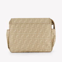 Fendi Baby Unisex Diaper Bag  Beige