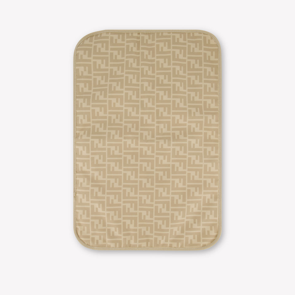 Fendi Baby Unisex Diaper Bag  Beige