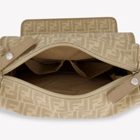 Fendi Baby Unisex Diaper Bag  Beige