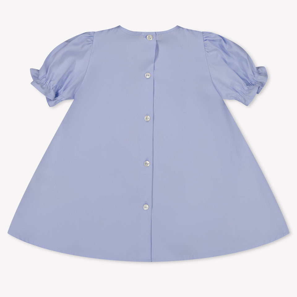 Fendi Baby Girls Dress  Light Blue