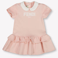 Fendi Baby Girls Dress  Light Pink