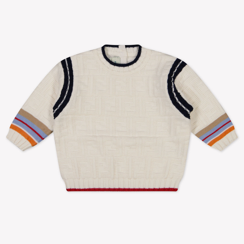 Fendi Baby Boys Sweater  Offwhite