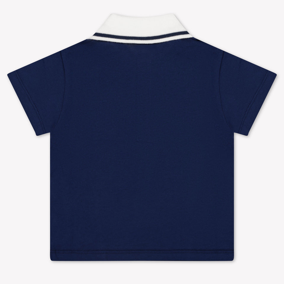 Fendi Baby Jongens Polo In Navy