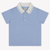 Fendi Baby Boys Polo  Light Blue