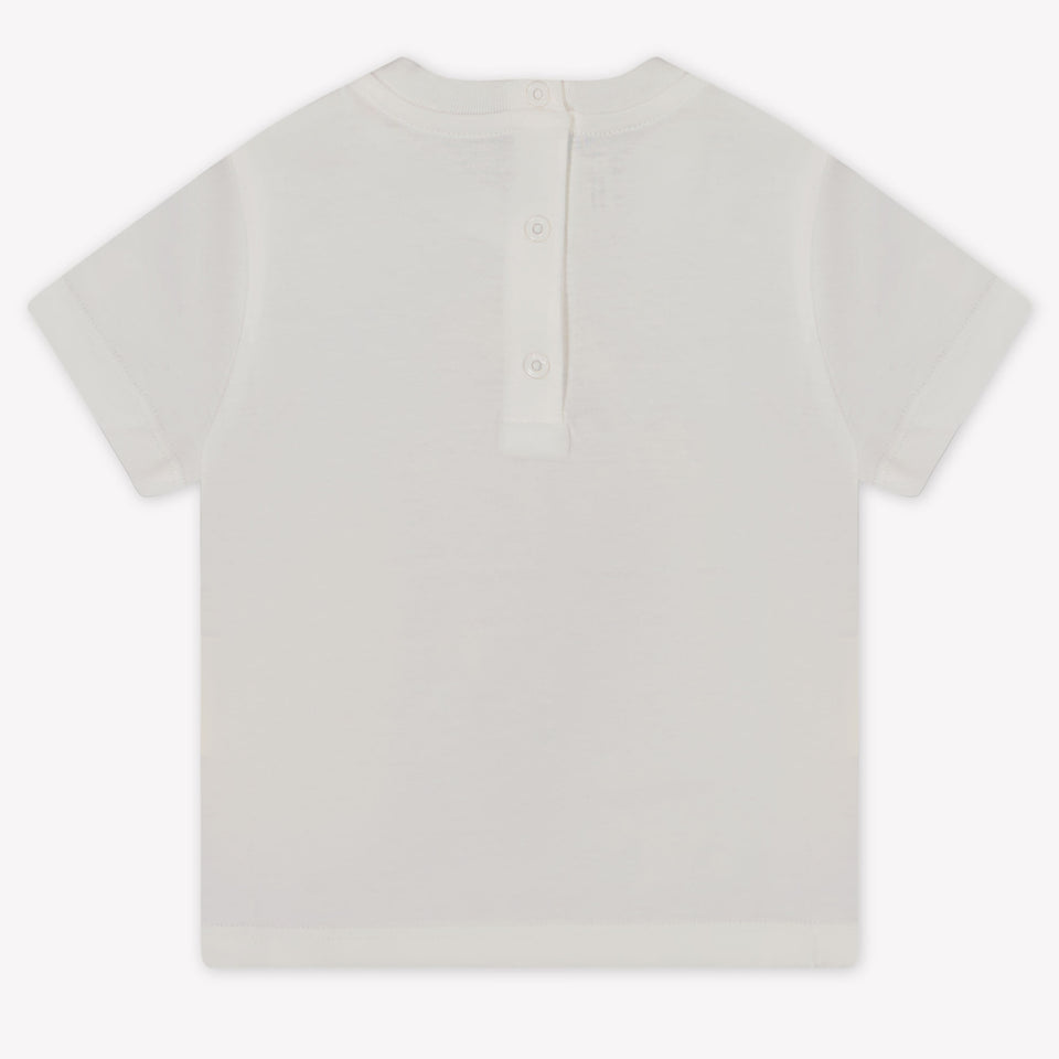 Fendi Baby Boys T-Shirt  White