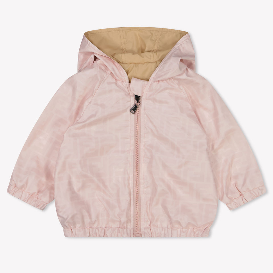 Fendi Baby Unisex  Between Jacket Light Pink