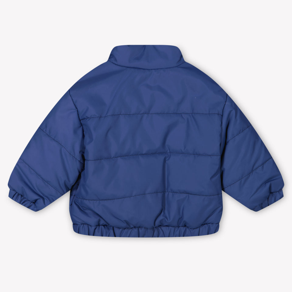 Fendi Baby Unisex Winterjas In Navy