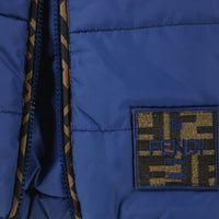 Fendi Baby Unisex Winter Jacket  Navy
