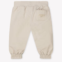 Fendi Baby Unisex Pants  Beige