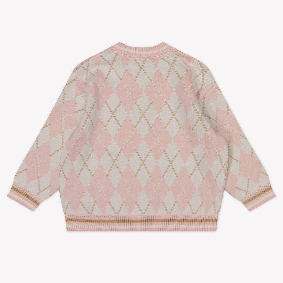 Fendi Baby Unisex Sweater  Light Pink